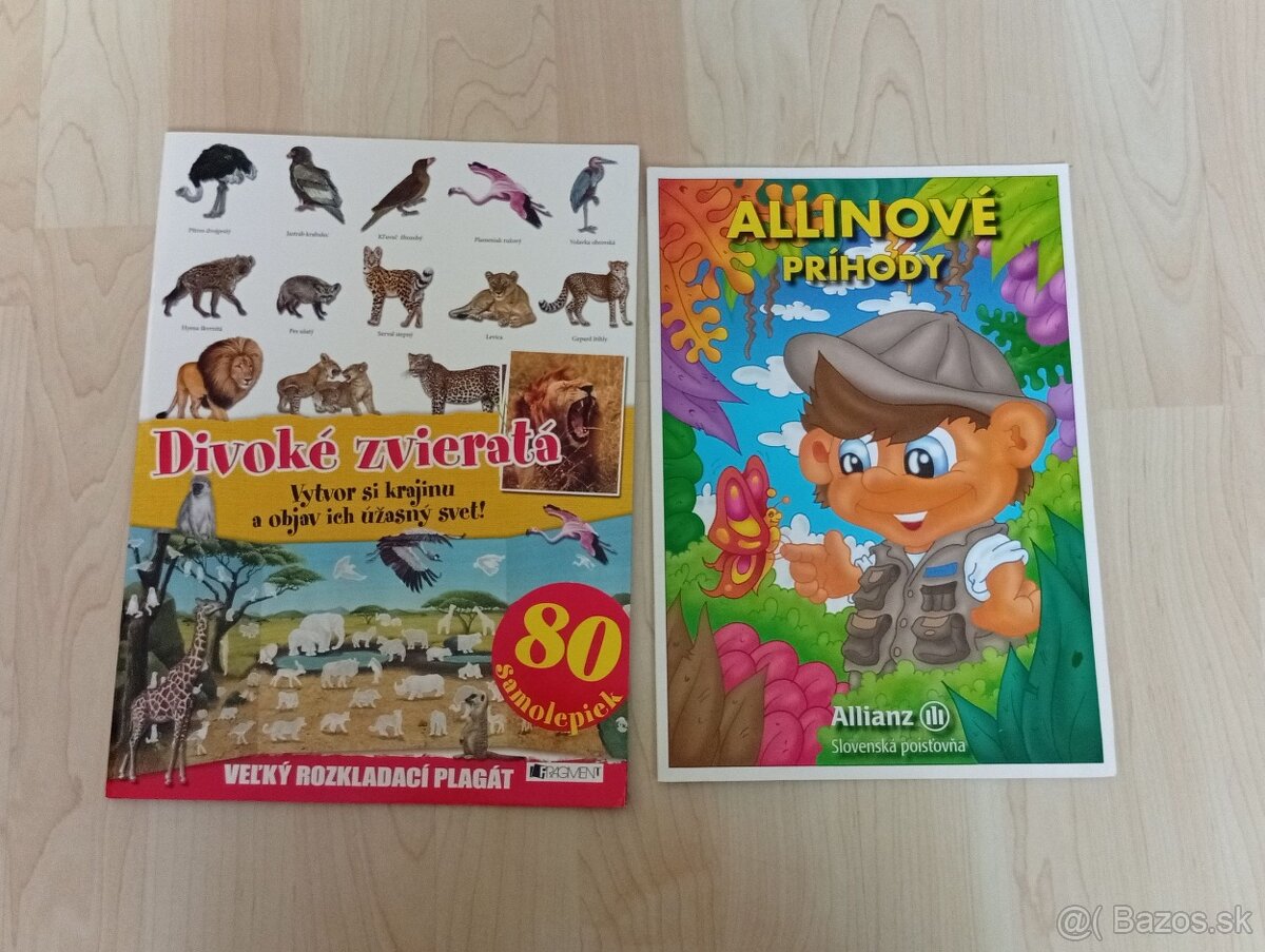 Náučné interaktívne časopisy a omaľovánky 2 - 7