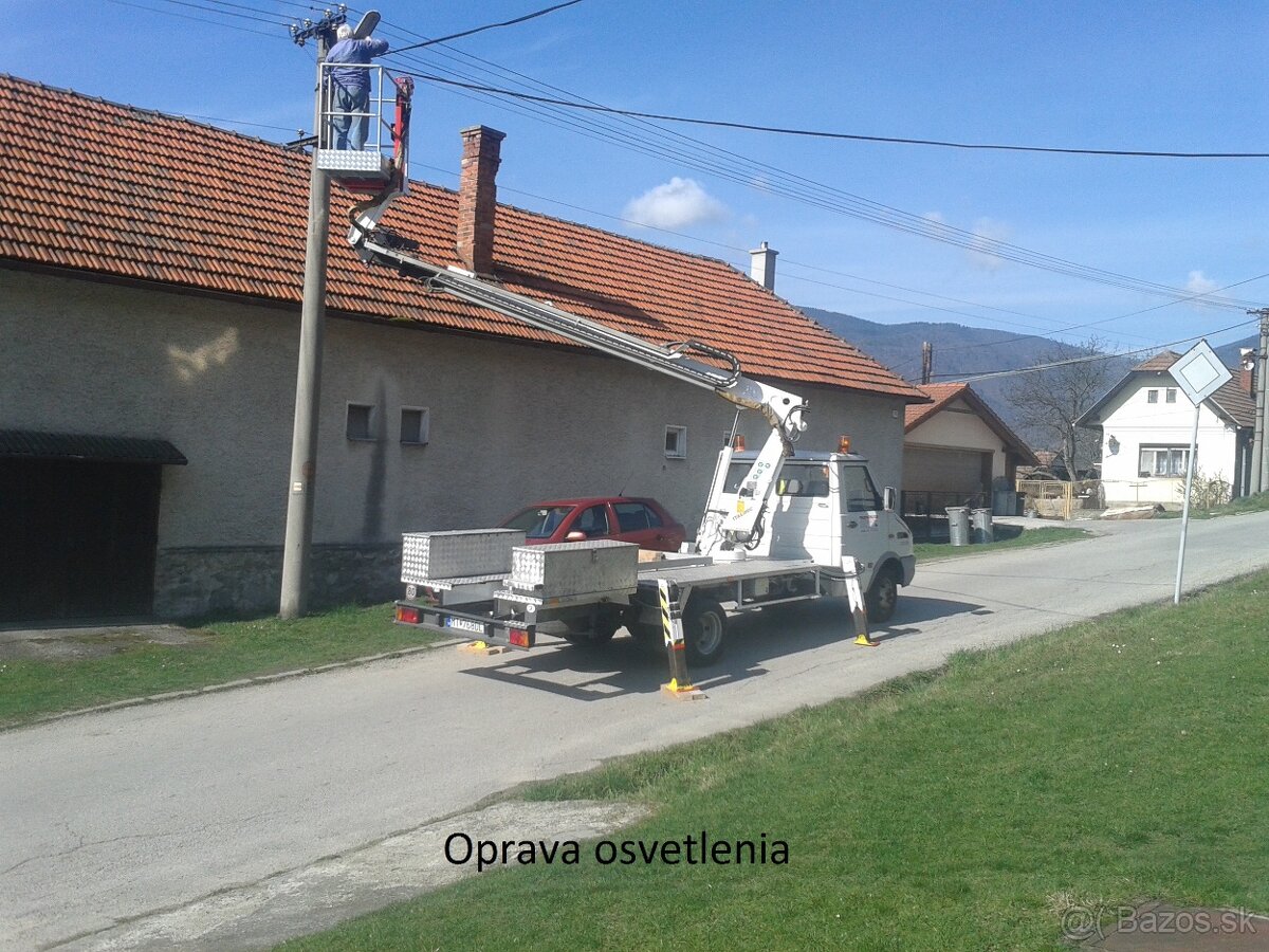 Pracovná plošina prenájom výškové práce - 7