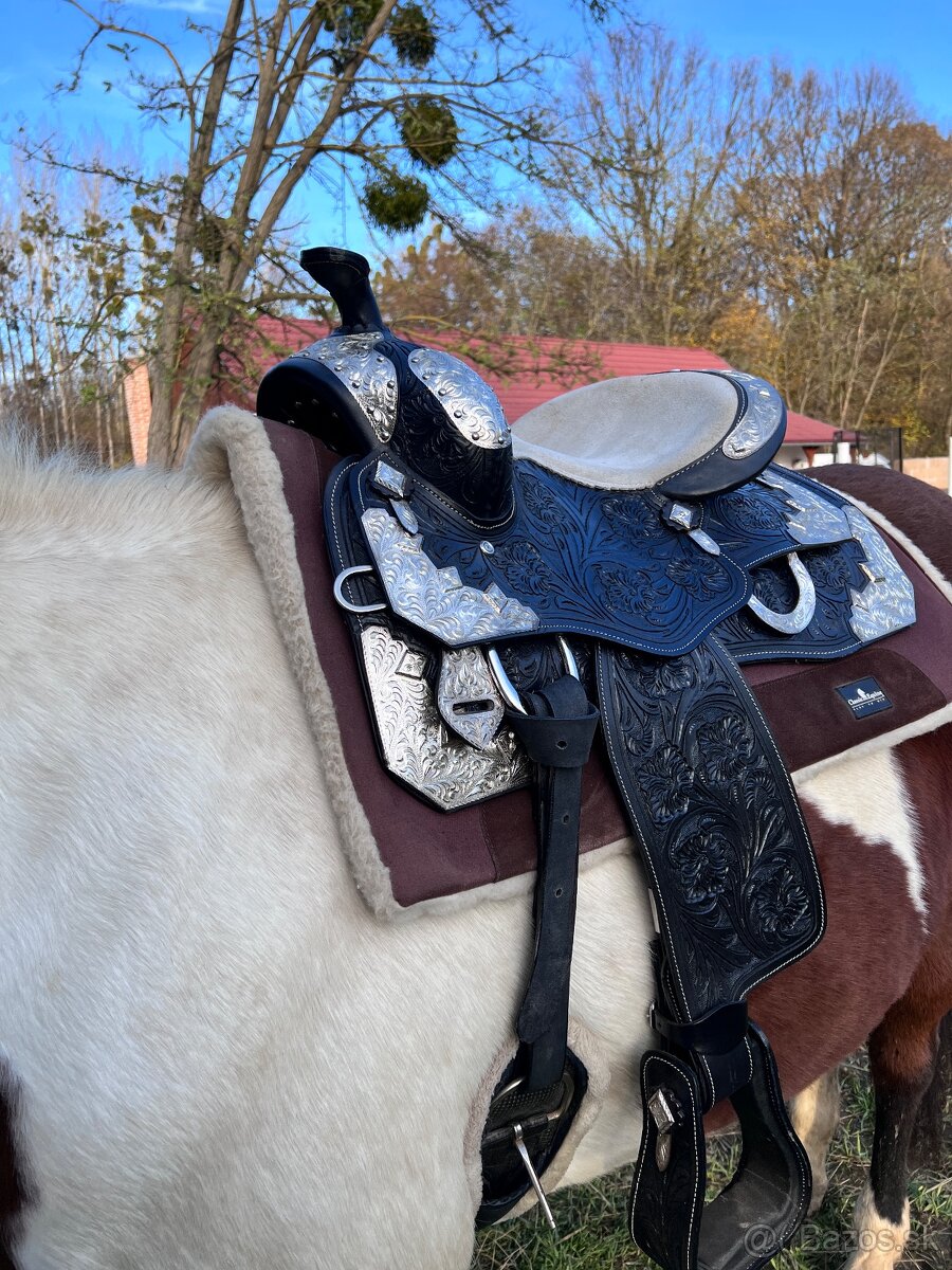 Westernové allaround sedlo - 7
