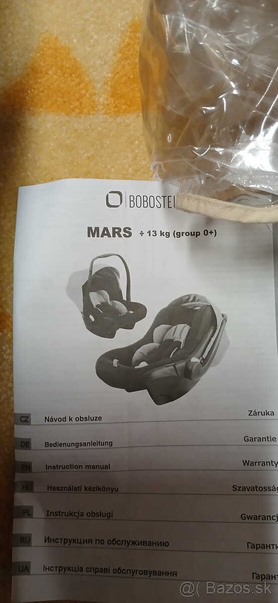 Novorodenecká atosedačka PETITE&MARS ako nová - 7