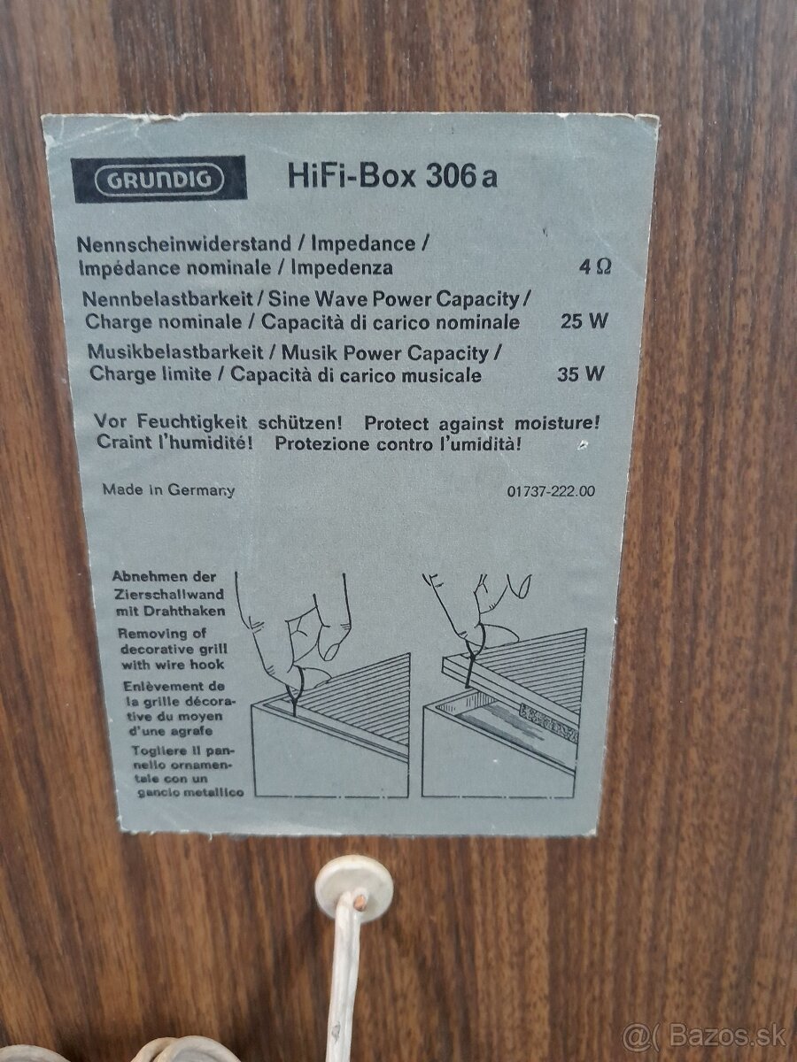 Vintage Grundig Box 306a - 7