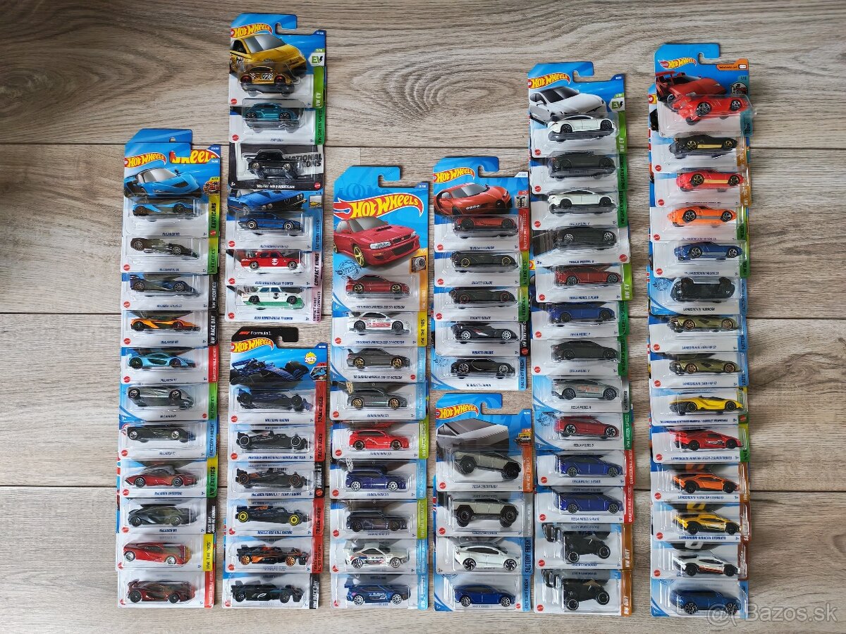 Zbierka Hot Wheels - 7