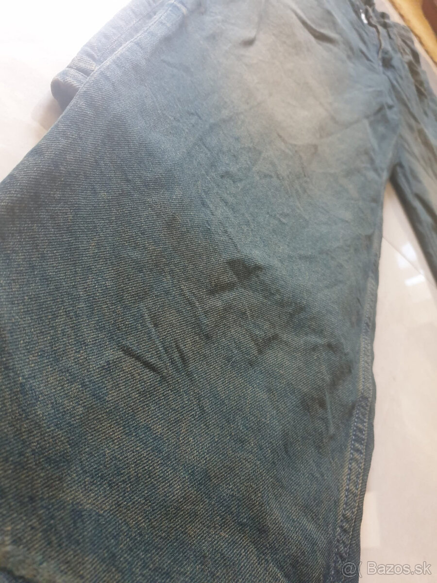 chlapčenské Baggy Jeans, nové , velkost 170 , zn. H&M - 7