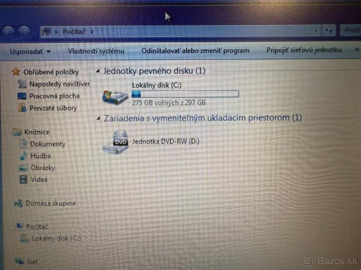 Notebook HP EliteBook 8460p i5 / 4GB RAM / 320GB HDD / WIN 7 - 7