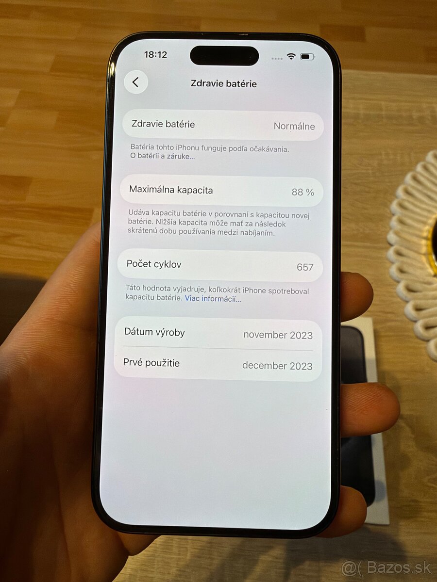 iPhone 15 Pro 128GB čierny - 7