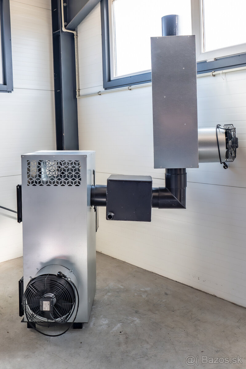 Ohrievač vzduchu Kotol Koza NG30 do 400 m2) na starý olej - 7