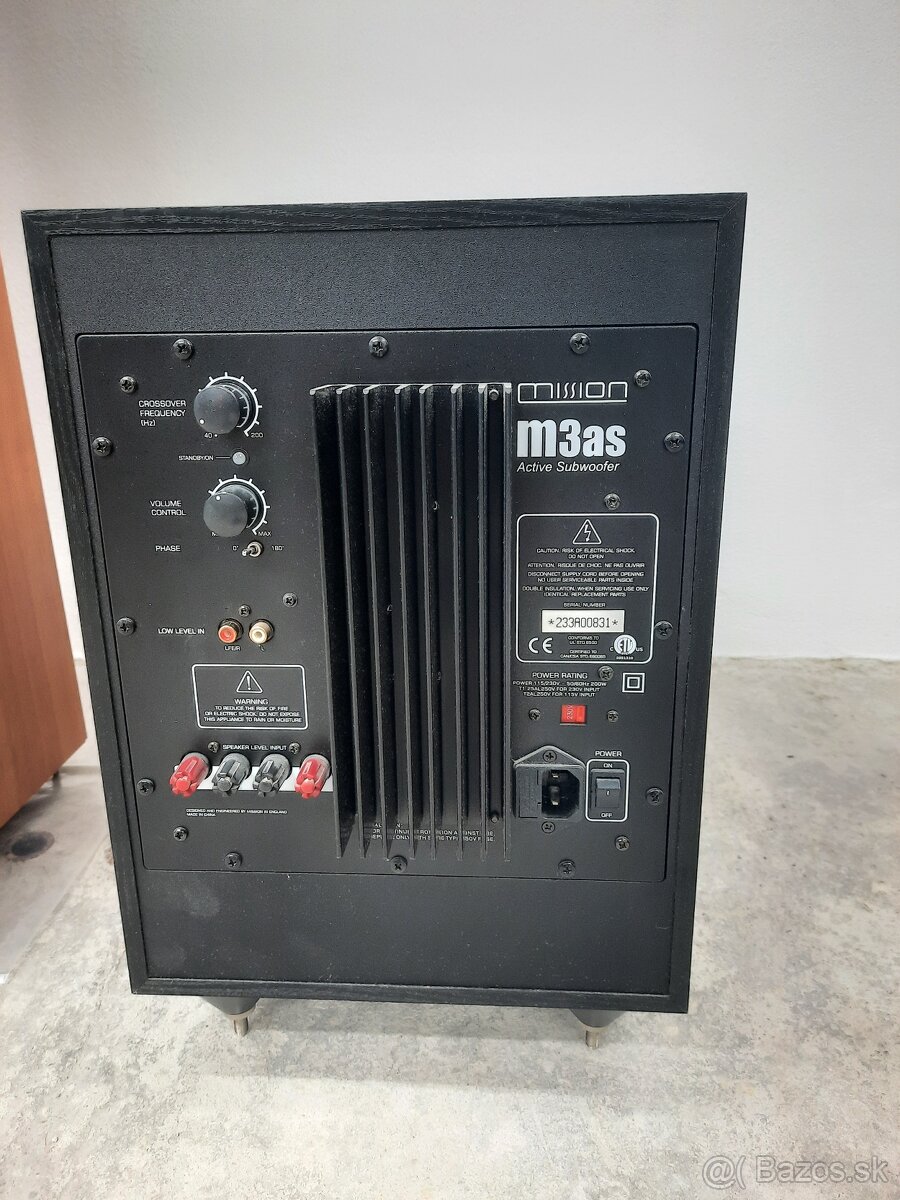 Set 5.1 reproduktorov Mission - znížená cena - 7