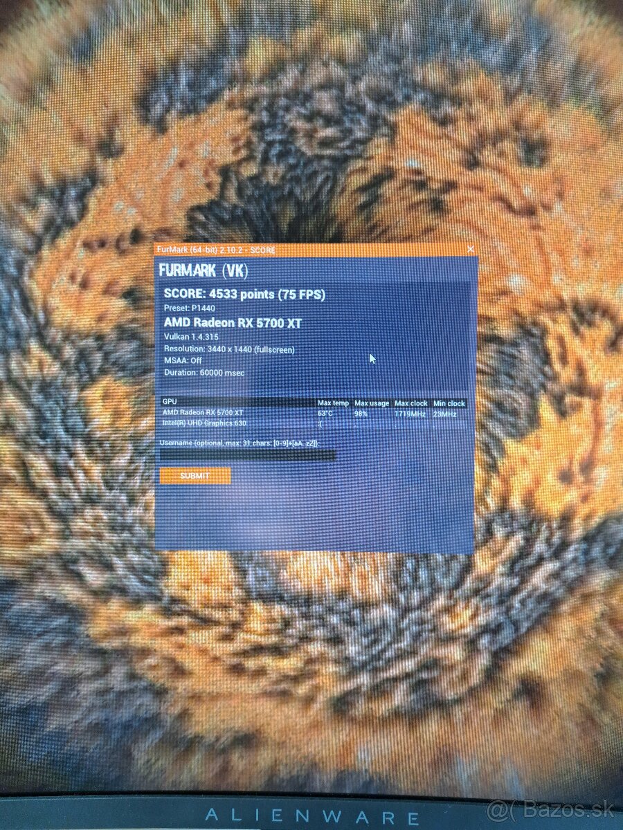 Sapphire Radeon RX5700xt nitro+ 8gb - 7