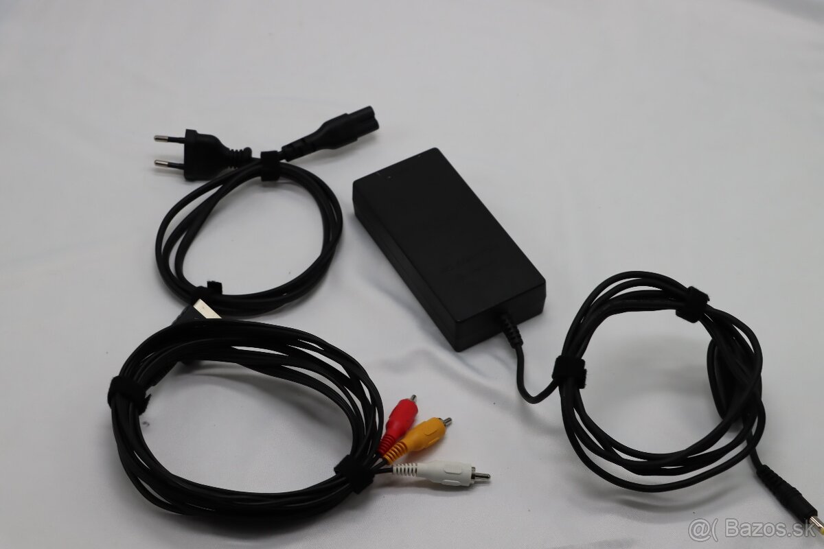 PS2 Slim SCPH-77004 + originál ovládač + originál káble - 7