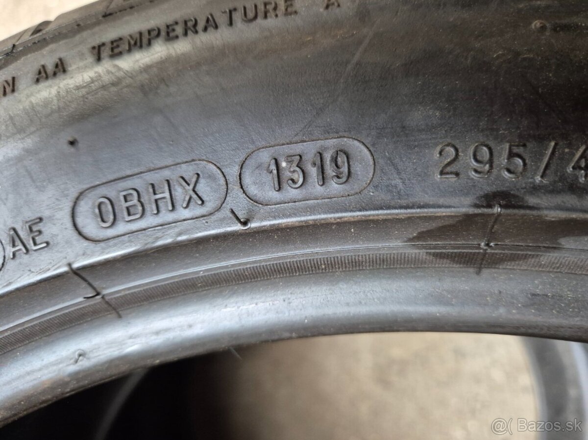 295/40 r20 letné 2 ks MICHELIN dezén 5 mm - 7