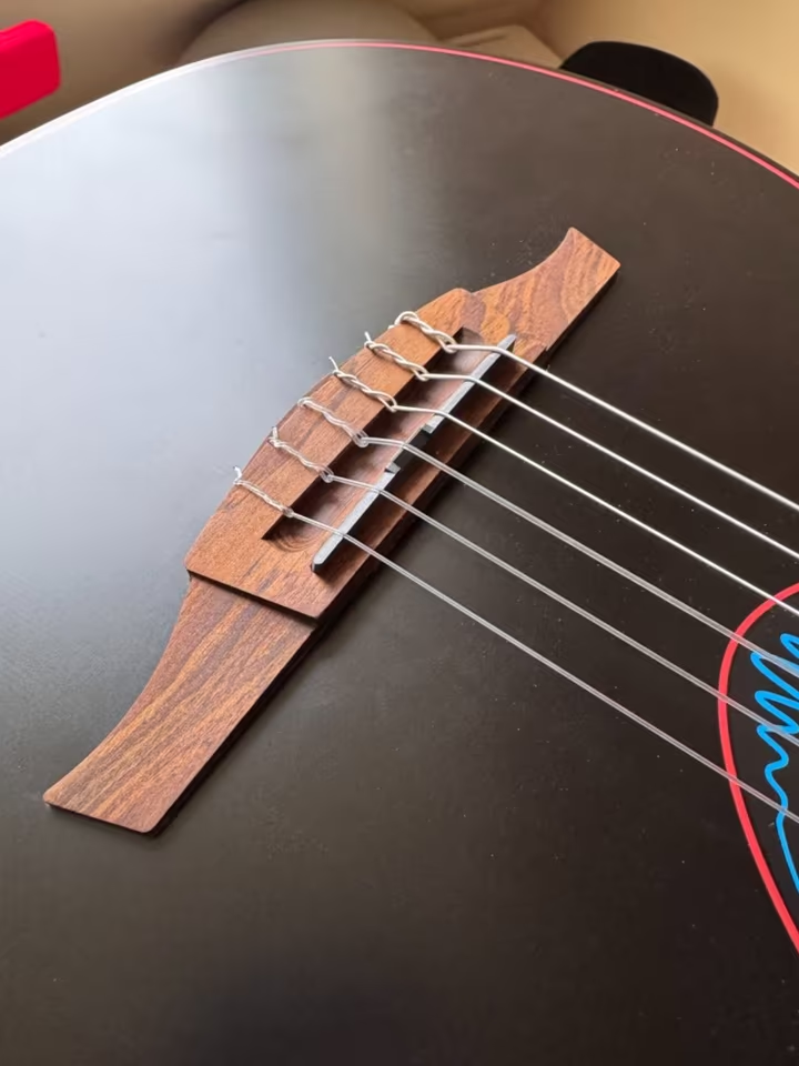 TNBW1TE Travel elektroakustická nylonová gitara - 7