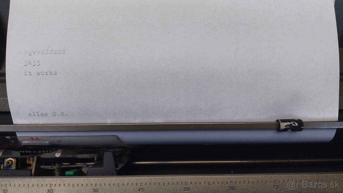 Prodám psací stroj Panasonic . - 7