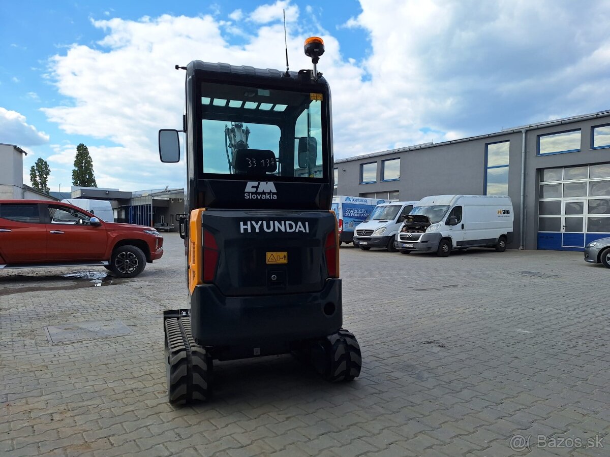 Predvádzacie 2 tonové rýpadlo Hyundai HX19A - 7