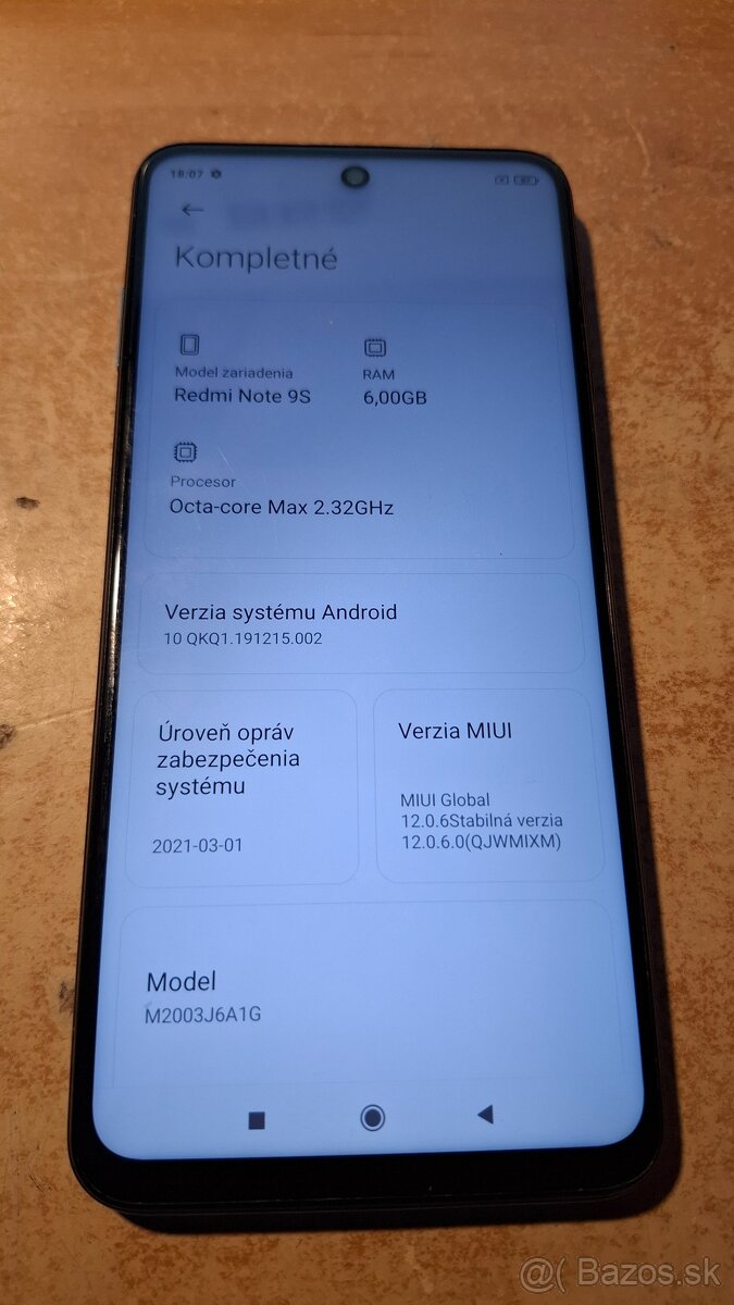 Xiaomi Redmi note 9s - 7
