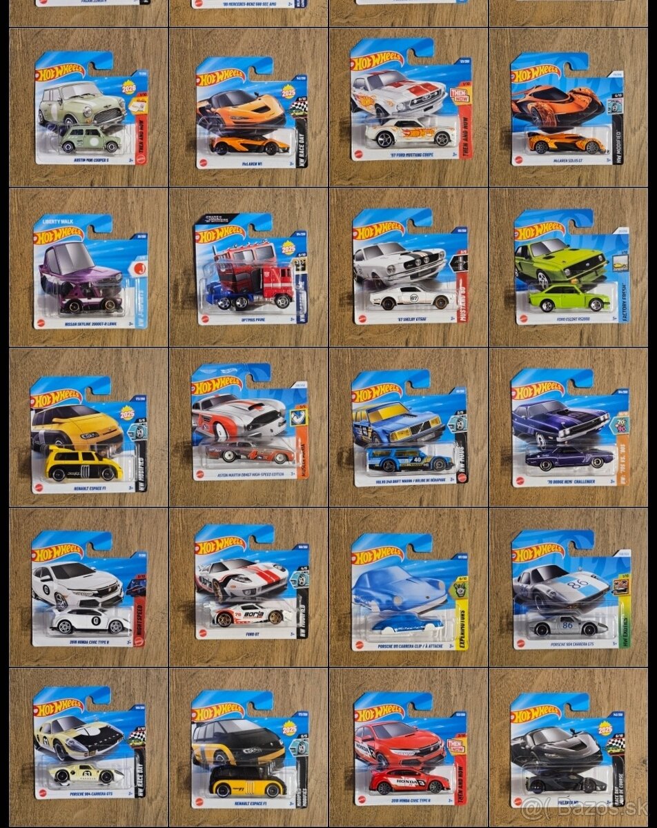 Hot Wheels autíčka - 7
