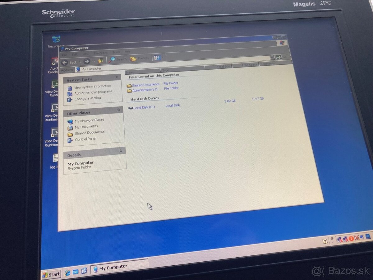 HMI panel Schneider 15" Windows XP - 7