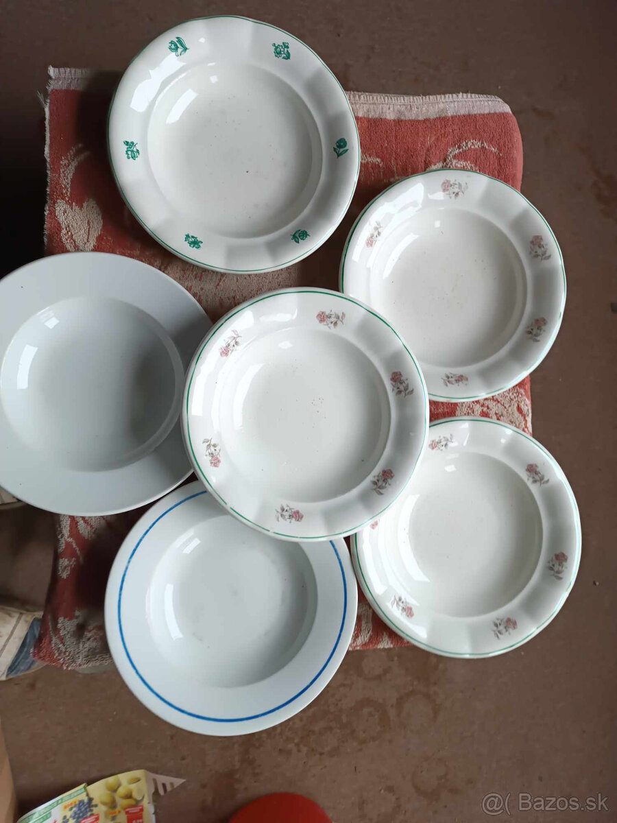 Retro taniere na doplnenie sady vhodné do mikrovlnky - 7