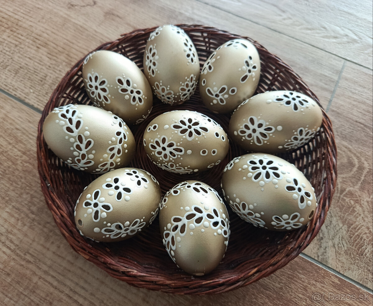 Slepačie vŕtané kraslice Madeira - 7