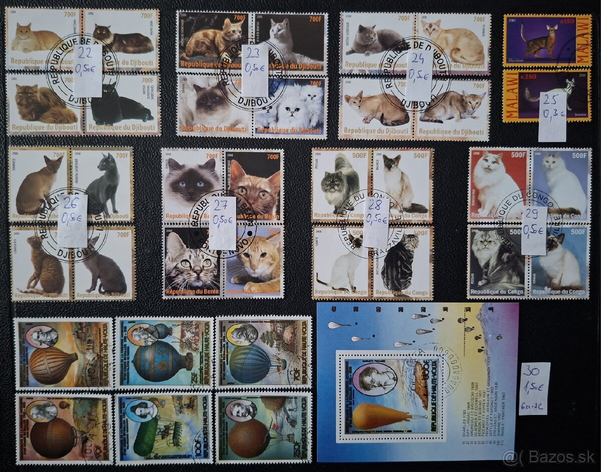 Postove znamky Mix 18 (99poloziek) - 7