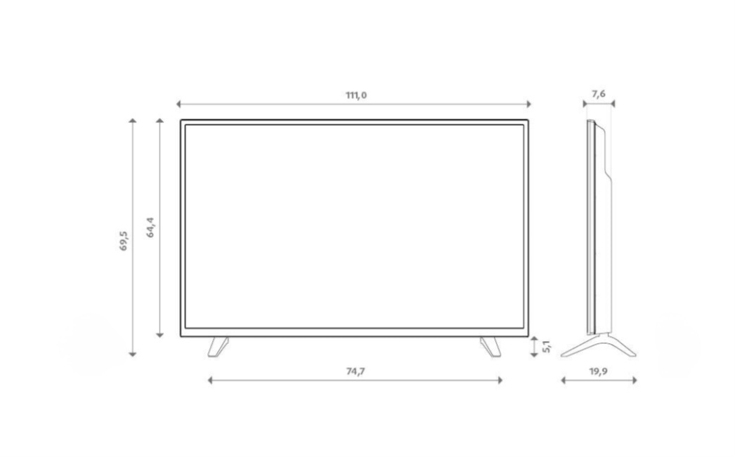 Smart TV Samsung Crystal UHD 50" - 7