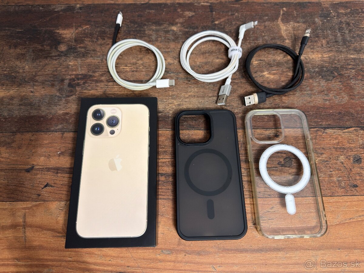 iPhone 13 Pro 128GB zlatý - 7