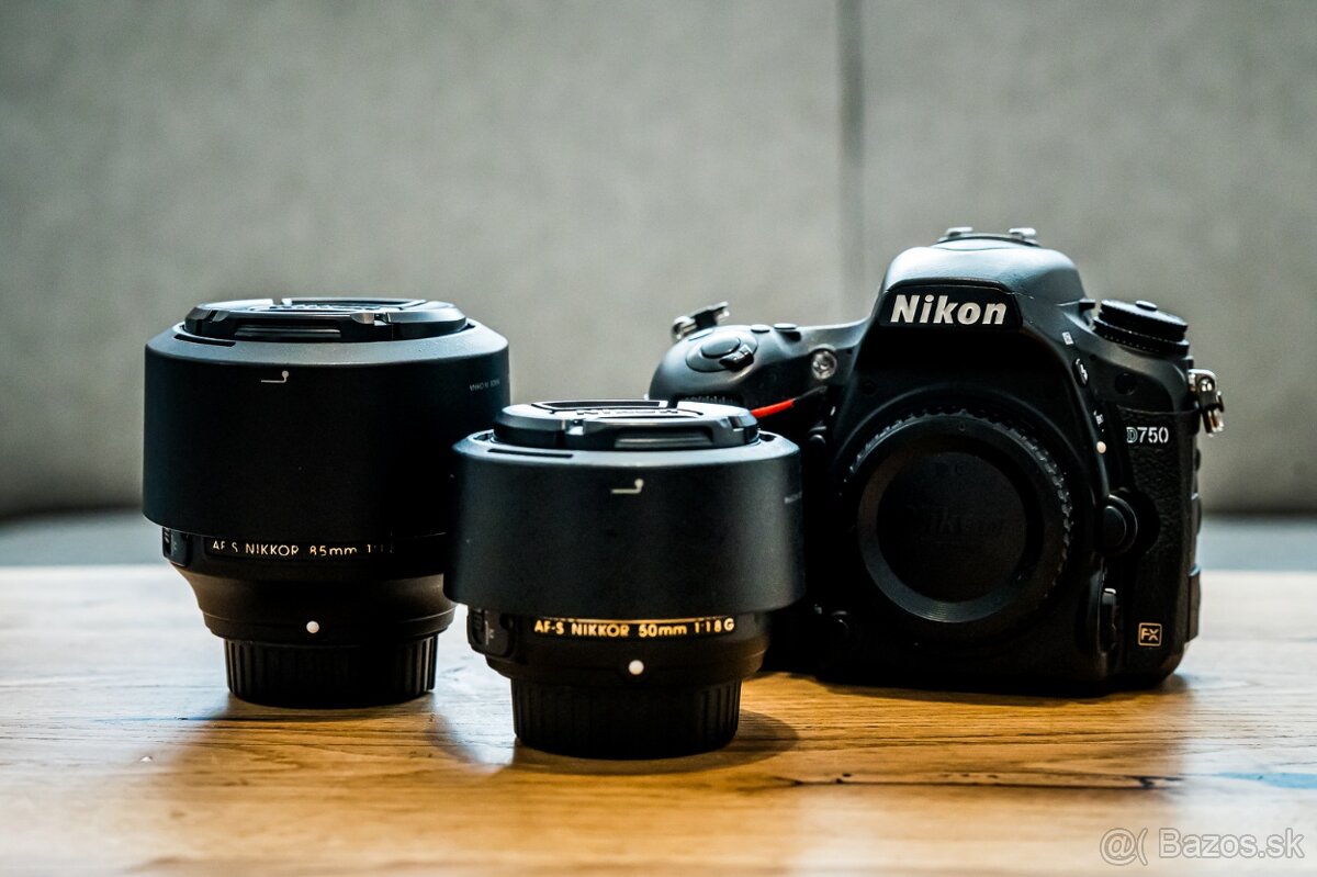 Nikon D750 + objektívy a batoh - 7