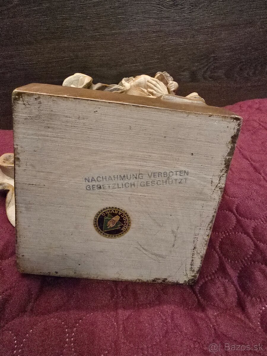 Drevená socha Jozef s Ježišom - 7