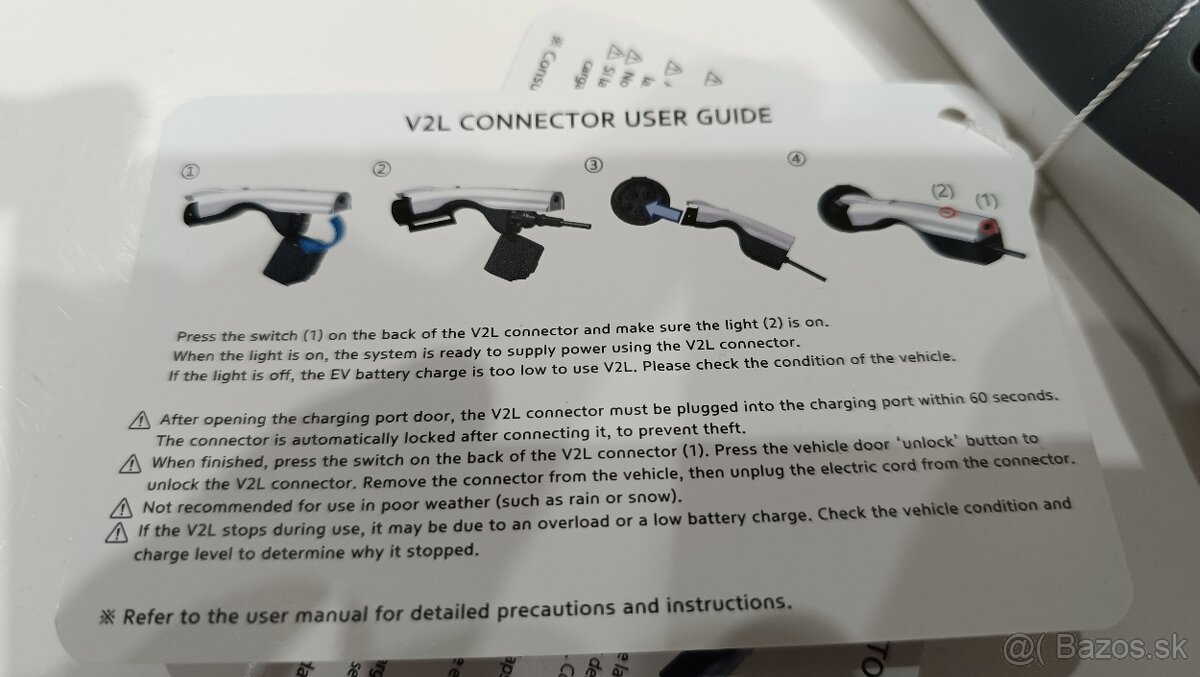 Kia/Hyundai V2L Connector - 7