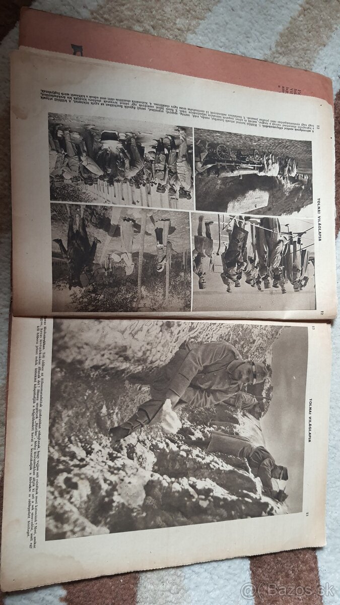 Unikatna publikacia Svetova vojna v madarcine. - 7