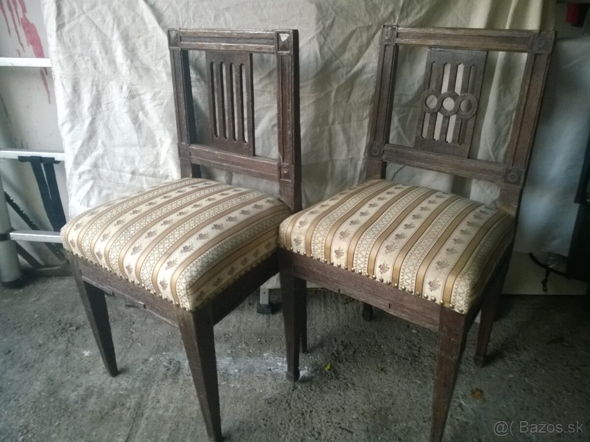 stoličky biedermayer - 7