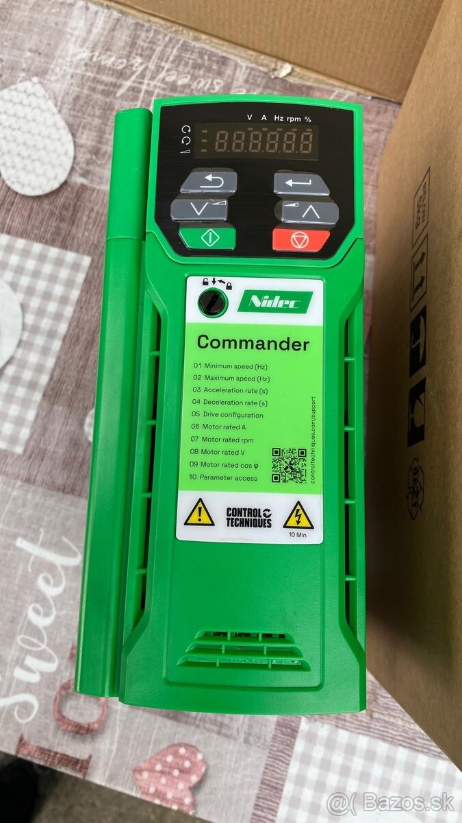 Frekvenčný menič 3kW+motor 2,2kW - 7