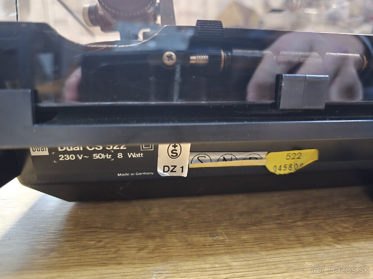 Dual CS 522 kvalitný gramofón vyššej triedy - 7