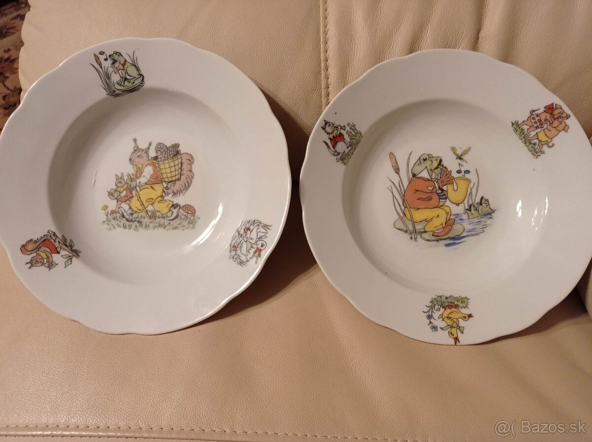 Retro detský porcelán 2. - 7