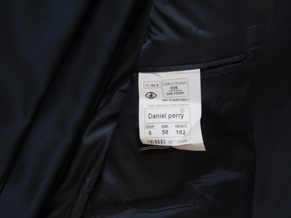 Pánsky oblek 182 / 88 58 v, DANIEL PERRY - 7