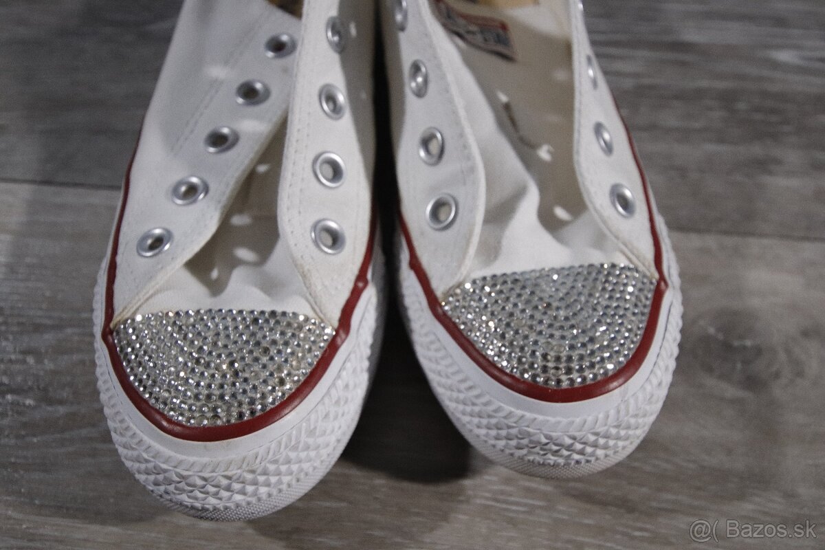 Converse Swarovski Low White 36,5 - 7