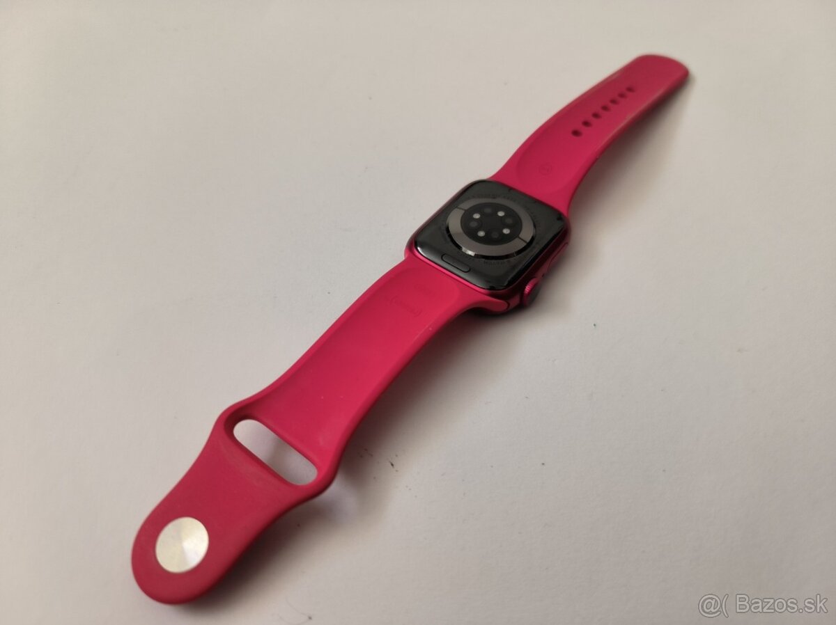 apple watch 7 41mm Red / Batéria 85% - 7