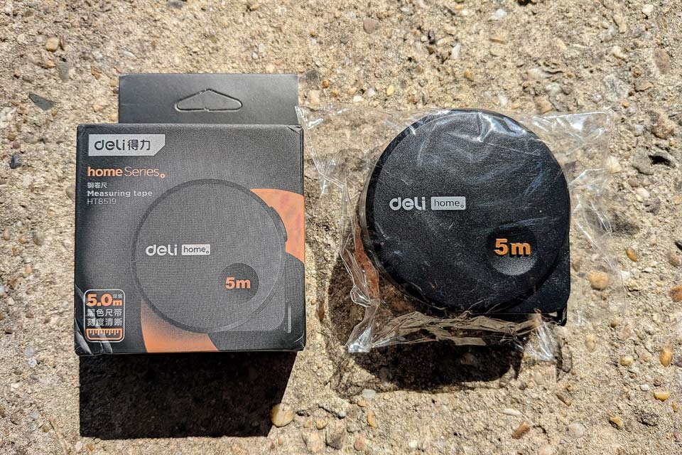 Pásmové meradlo 5m, čierne pásmo - 7