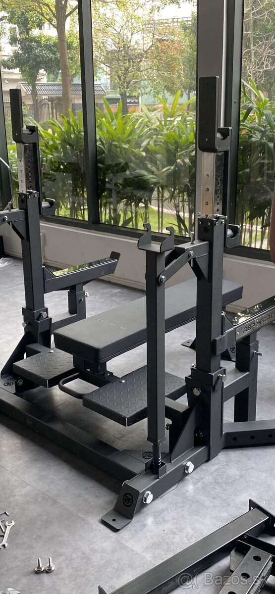 Half rack + protismerné kladky + multipress - 7