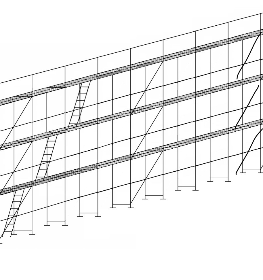 Lešenie Fasadne - 7