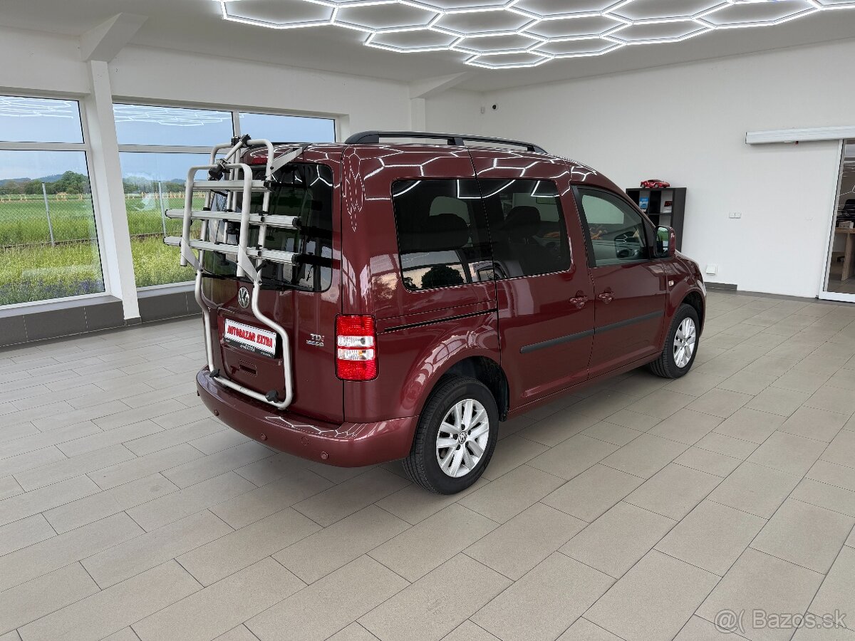 Volkswagen Caddy 1,6 TDi, 1majitel - 7