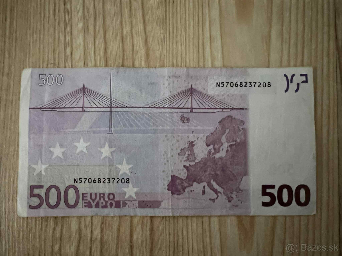 500 Eurové bankovky - 7