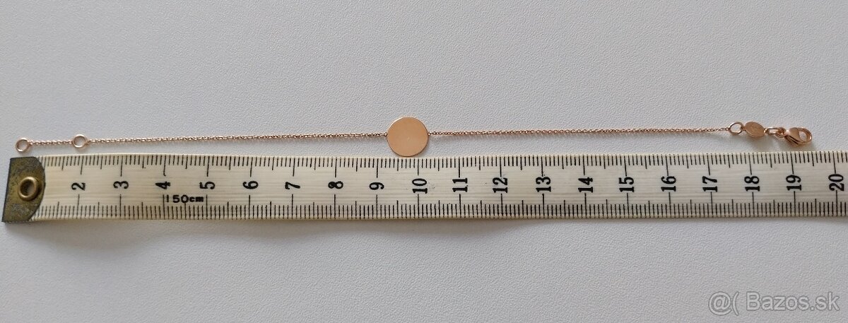 Zlaty naramok damsky, novy - 7