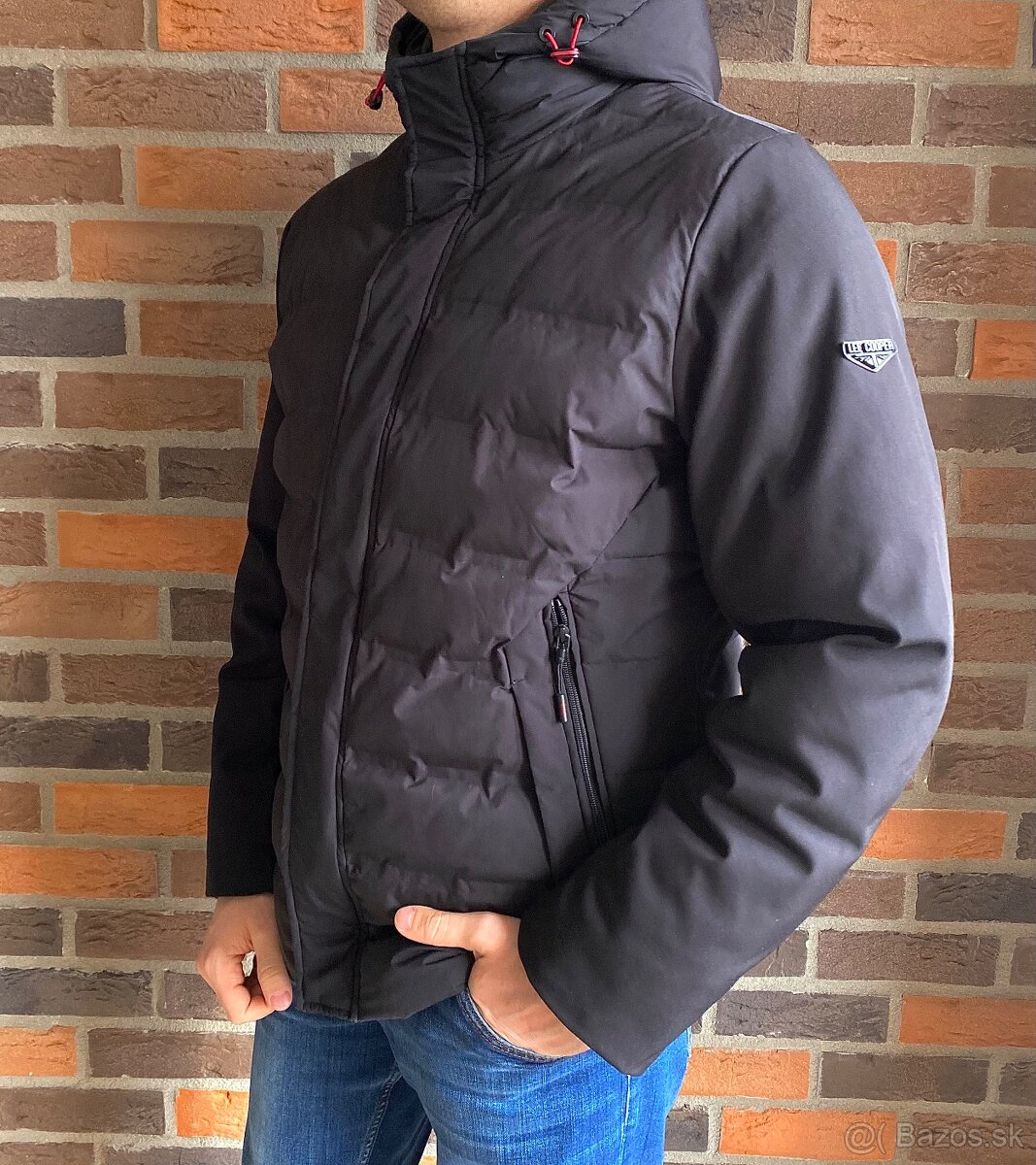 Pánska teplá bunda lee cooper nová L - 7