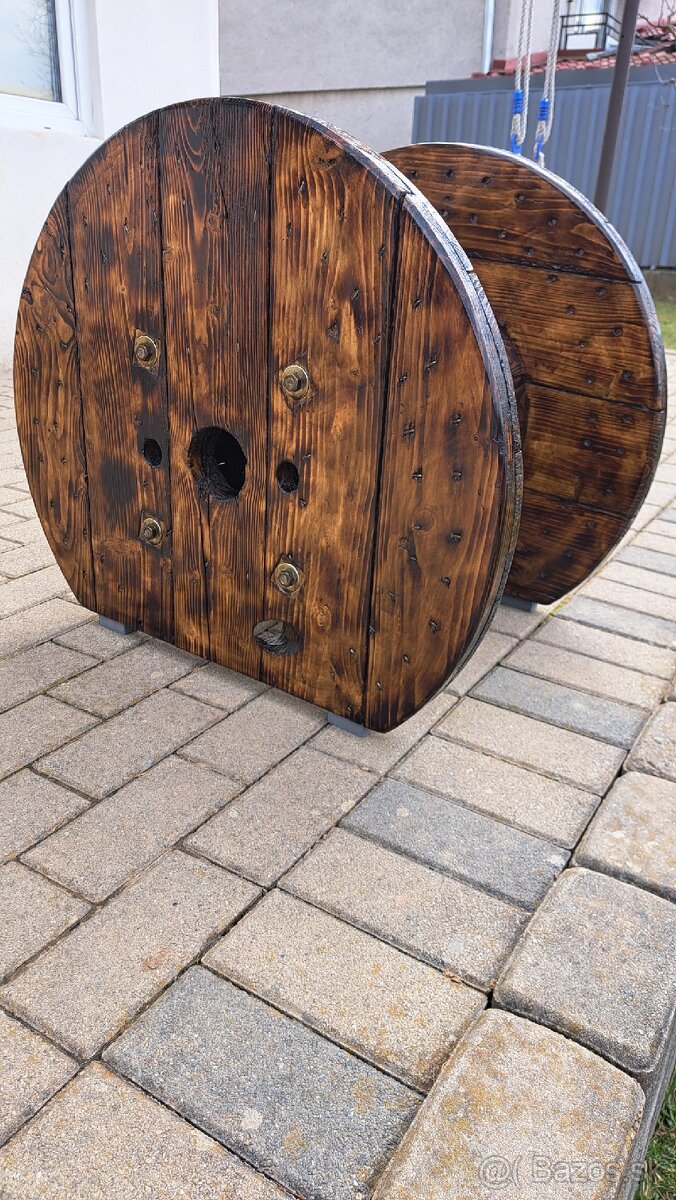 Drevený kvetináč - 7