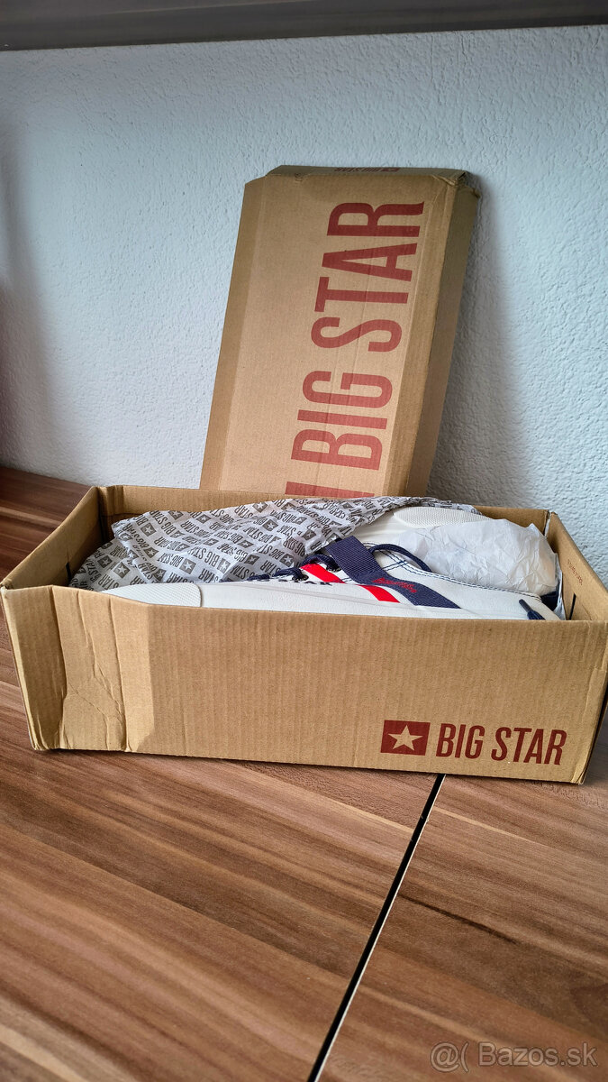 New: Big Star tenisky | veľ. 45 | Biele - 7