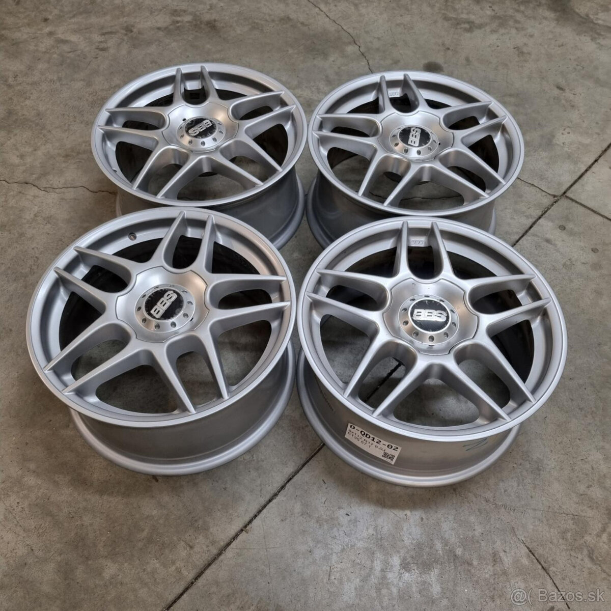 Hliníkové BBS disky 5x112 R17, 8J ET35 - 7