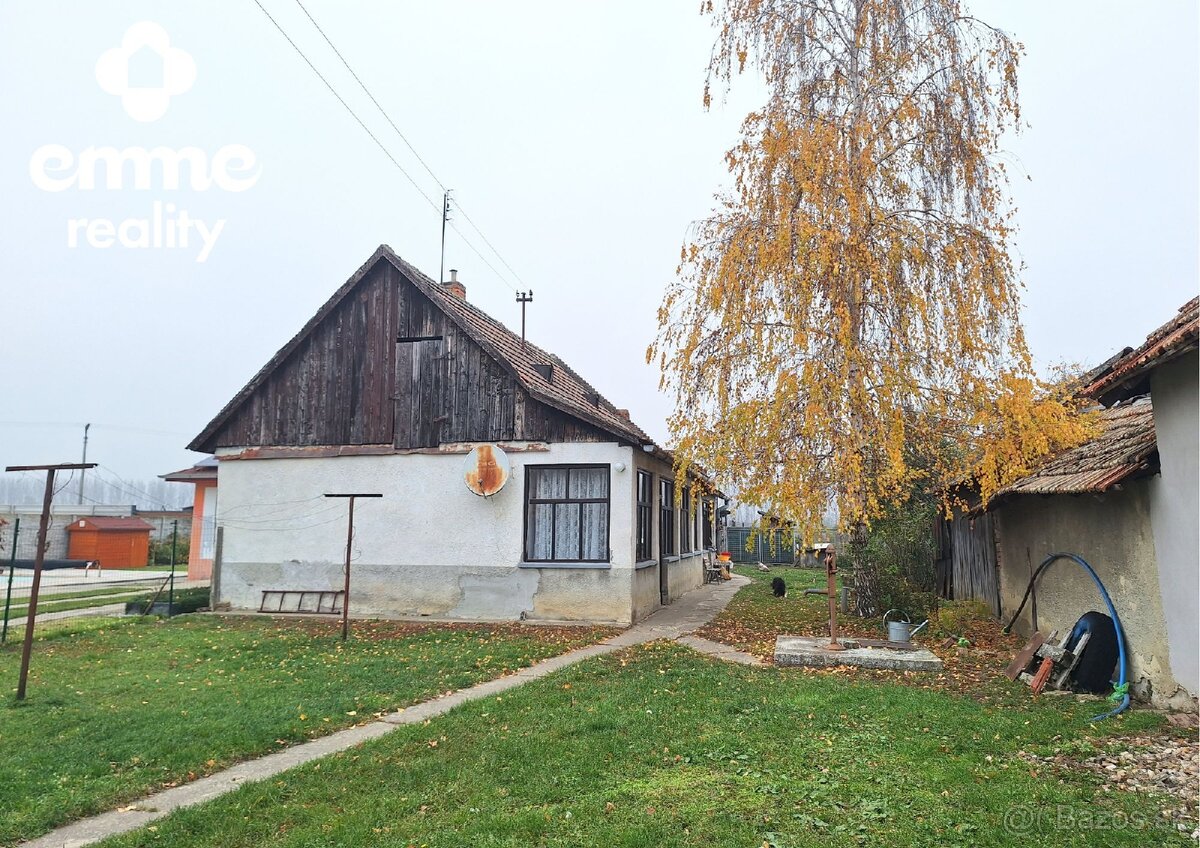 ❗ZNÍŽENÁ CENA - 79 990€❗Na predaj starý 2 izbový rodinný dom - 7