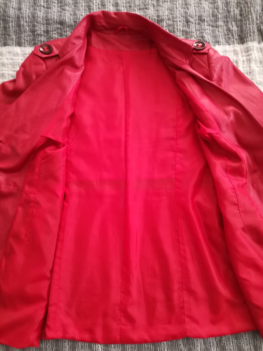 Dámske kožené sako z ekokože č. 44 - 7