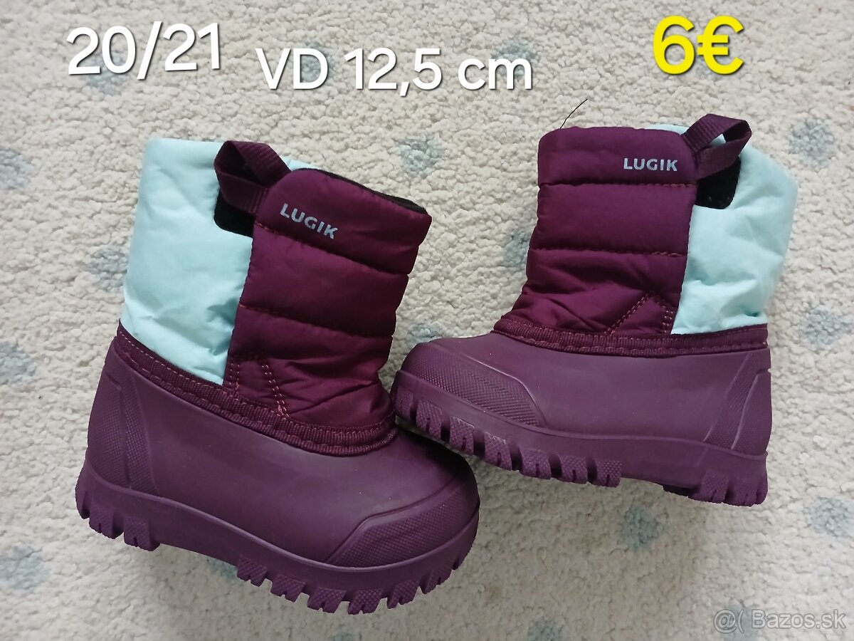 Dievcenske topanky, cizmy a papucky 21, 22 - 7