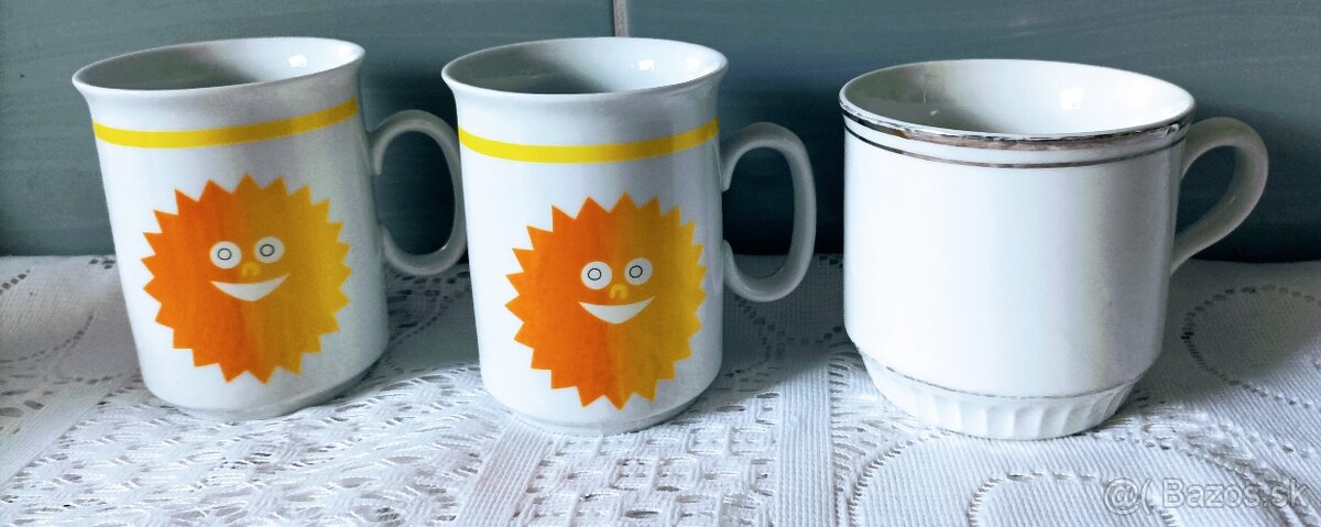 Porcelánové šálky, misky - 7